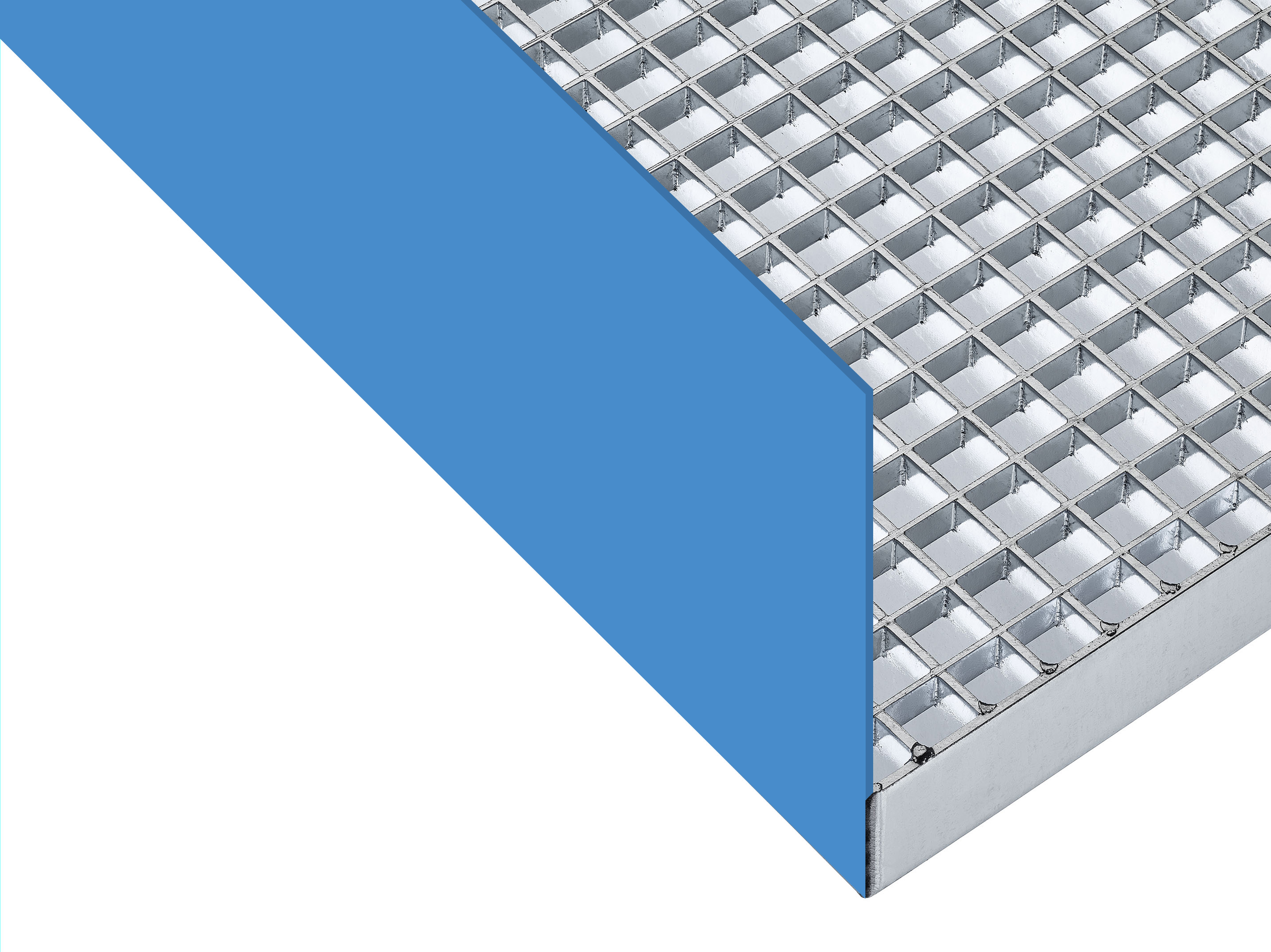 Illustration of upward edge bar or kick plate